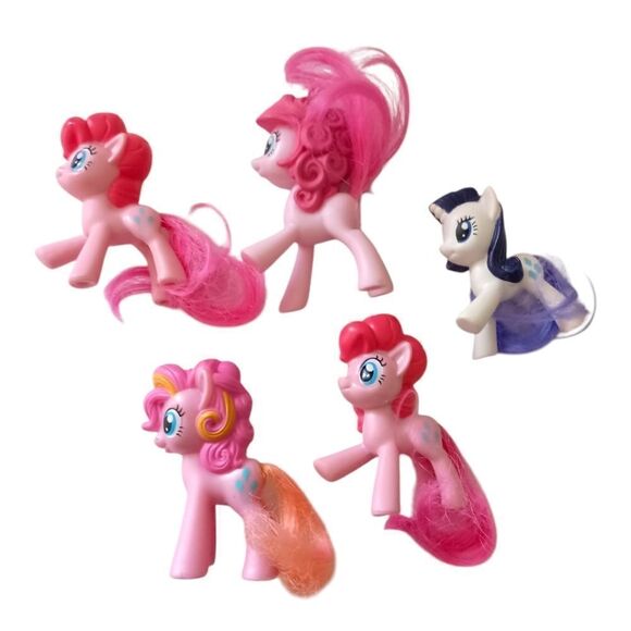 5 My Little Pony Mcdonalds Happy Meal Toy Set MLP Pinkie Pie Rarity Cutie Crew. - Picture 12 of 16